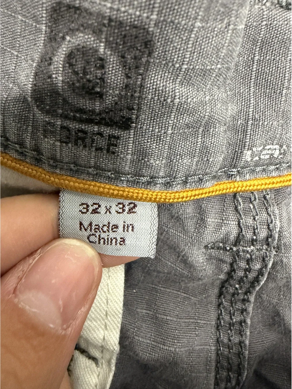Gray Cargo Pants Size 32x32